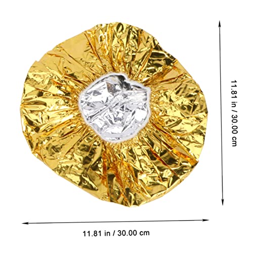 FRCOLOR 4Pcs Chapéus E Bonés Femininos Touca De Banho Descartável Processamento Para Cabelo Folha De