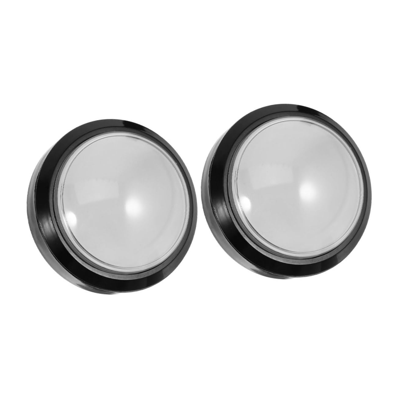 Abaodam2pcs Game Console Button Classroom Answer Buzzers Large Button Alarm Push Button Alarm Sound Button Talking Dog Buttons Recordable Answer Buzzers Dating Decision Nut Button Abs