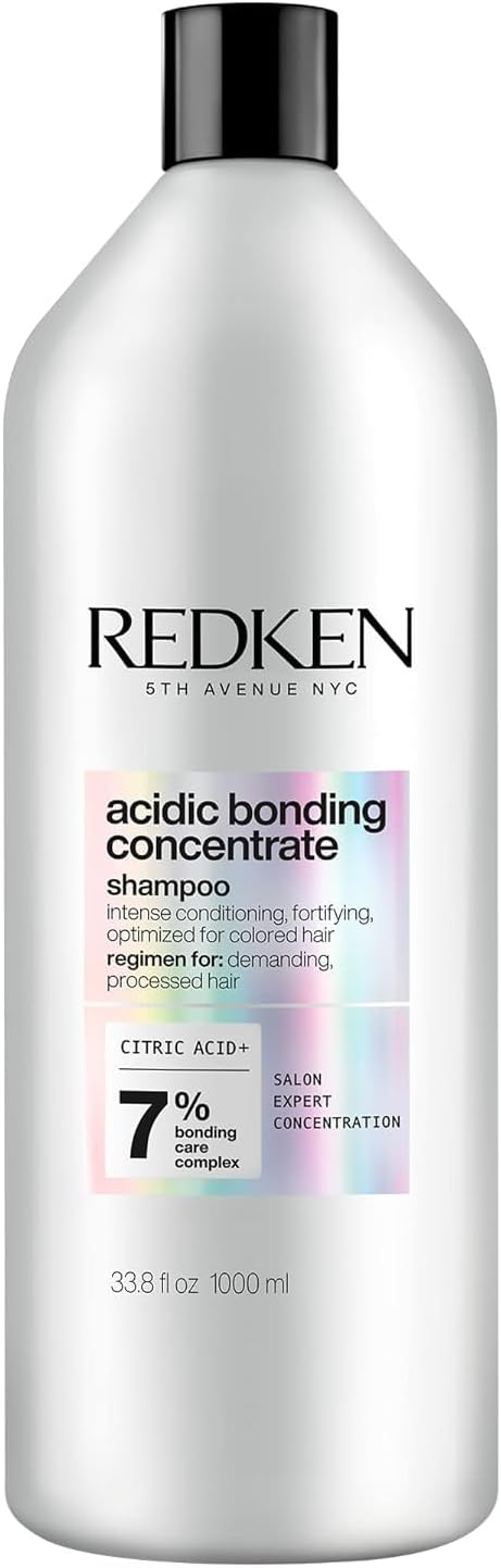 Redken Bonding Shampoo For Damaged Hair Repair | Acidic Bonding Concentrate | For All Hair Types
