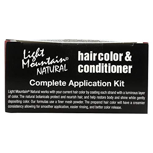 Light Mountain Tinte Natural para Cabello Pack 3 piezas miniatura 6
