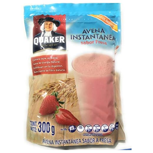 Quaker-Avena instantánea sabor fresa 300g by Kaptalanshop
