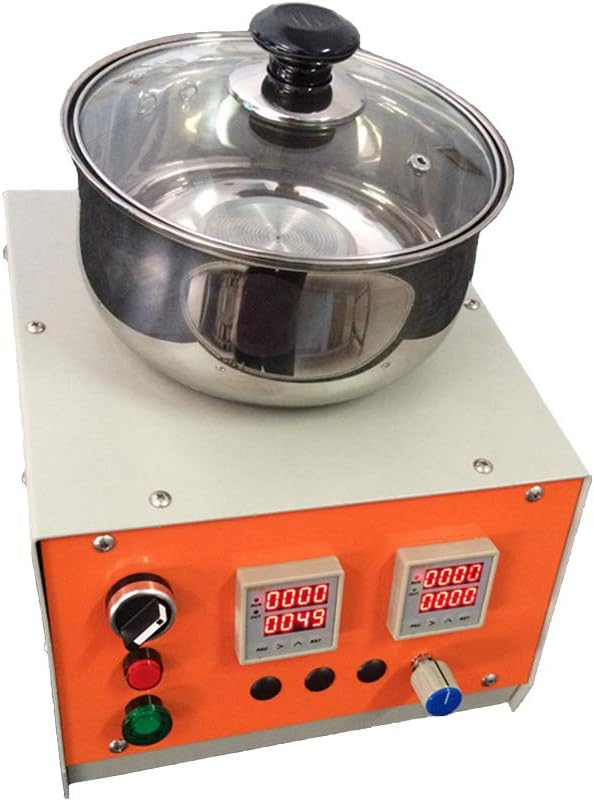 MXBAOHENG Spin Coater Spin Processor Laboratory 12C Glue Coating Machine Speed Adjustable 200-7000rpm (220V, 180mm sucker)