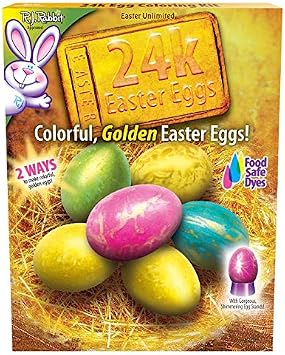 24 Karat Easter Egg Coloring Kit