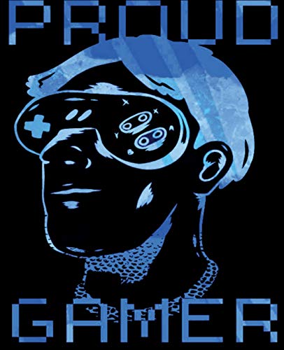 Proud Gamer: The Game is Never Over. Perfect Unique Gift Idea Wide Ruled Notebook, Composition Sketch Book to write in for Mens Women Girl Boy under 10$