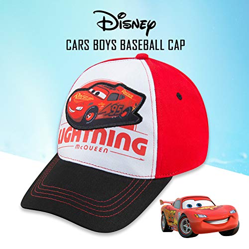 Disney Toddler Boys Rust eze Lightning McQueen Cars Baseball Cap - Age 4-72