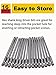 Rocaris 16 Pack 1/4 Inch Hex Shank Long Magnetic Screwdriver Bits Set 4 in Power Tools(Slotted+Cross+Hex+Plum blossom)