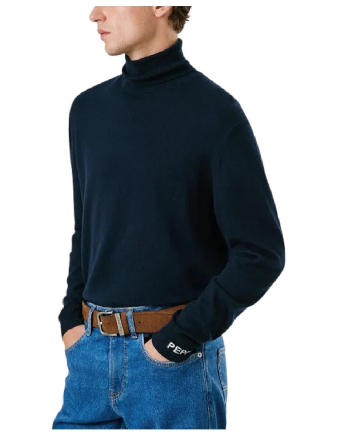 Pepe Jeans Andre Turtle Neck Maglia Maniche Lunghe Uomo (Pacco da 1)