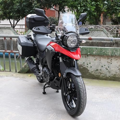 Protection calandre phare V-Strom 250 pour voyage et trail