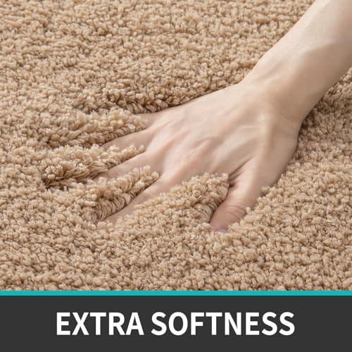 Image of MAXOSHINE Microfiber Bathroom Mat Anti Skid-Highly Absorbent Super Soft Door Mats for Home Kitchen Living Room-2000 GSM Floor Mat