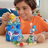 MEGA Pokémon - Avventura Acquatica, set da costruire con 319 pezzi e sistema Mattoncino Movimento, Squirtle, Psyduck e Finneon snodati inclusi, giocattolo per bambini, 8+ anni, HXF79 - 2