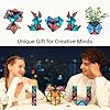 TOSY Magnet Pyramid Stone - 1 Cube Transforms into 1 Billion Shapes, 14 pcs (12 Puzzle pcs and 2 Spinners), 243 Rare Earth Magnets, Christmas Stocking Stuffers Gift for Kids, Creative Puzzle STEM Toy #5