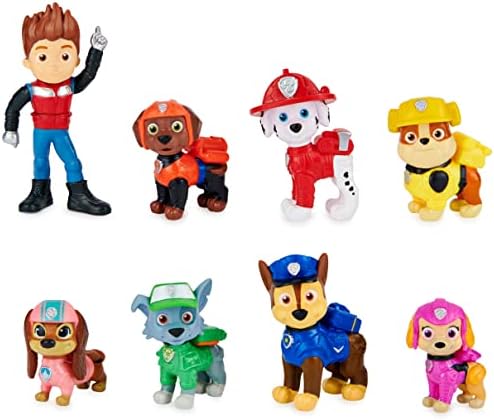 Paw Patrol Liberty Joins The Team 8 Figure Movie Gift Pack with Exclusive Collectible Figure, Kids’ Toys for Ages 3 and Up