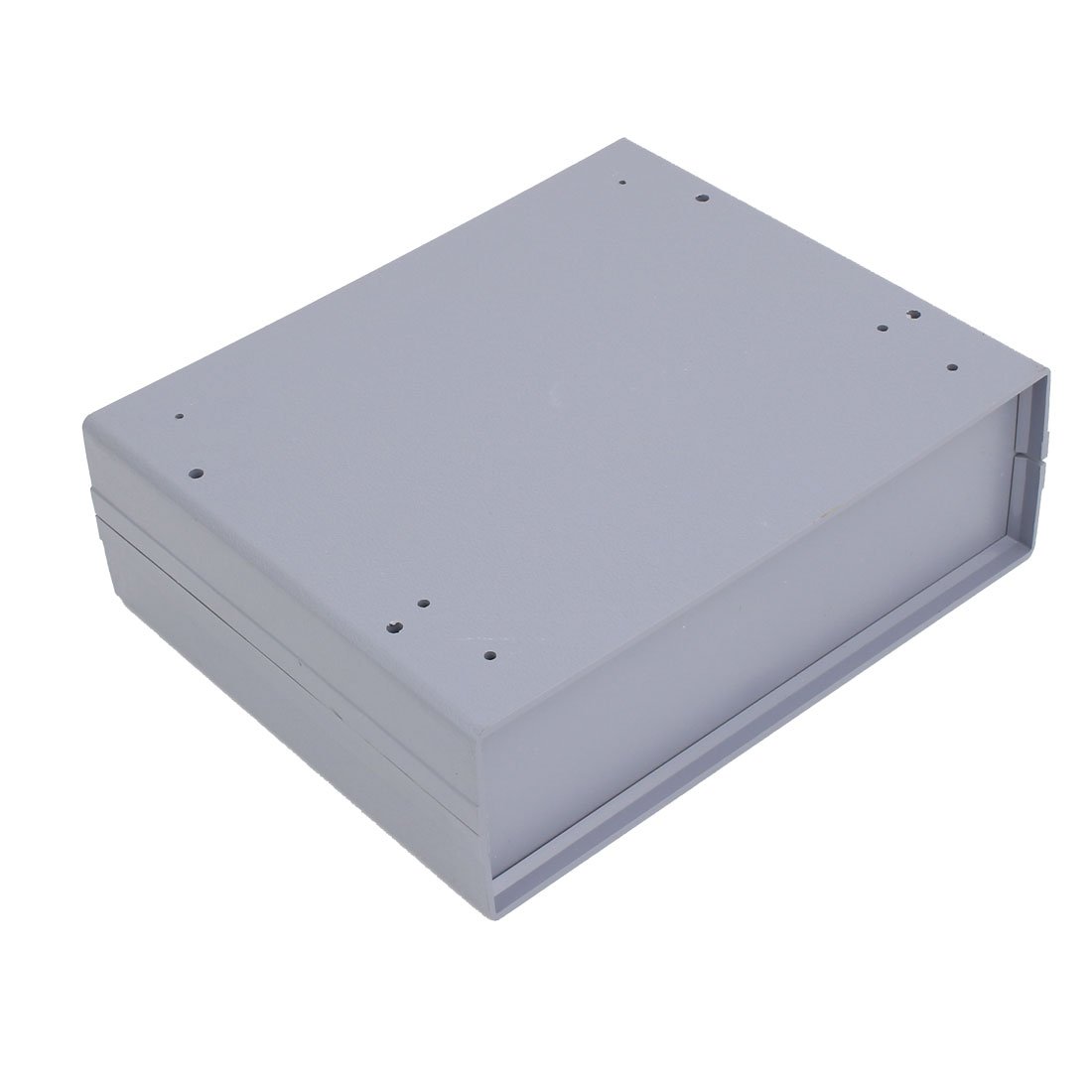 Aexit Rectangular Electrical Transmission Power Distribution Box Guard Cover Gray