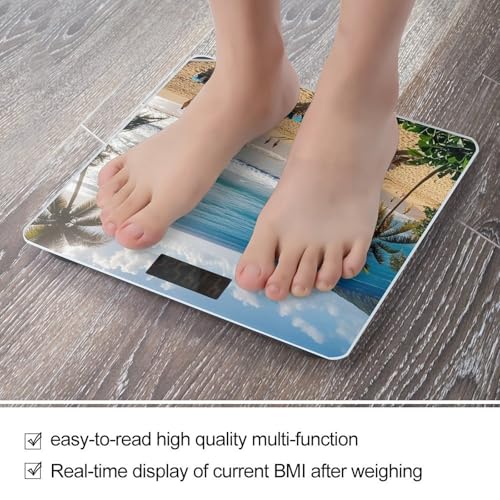 Báscula digital de baño Smart Scale Summer Hawaiian miniatura 5