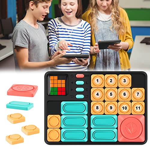 Puzle deslizante para pensamiento magnético, lógica, juguete electrónico, juego de pensamiento para adultos y niños de todas las edades, juego de rompecabezas con más de 500 niveles Cover