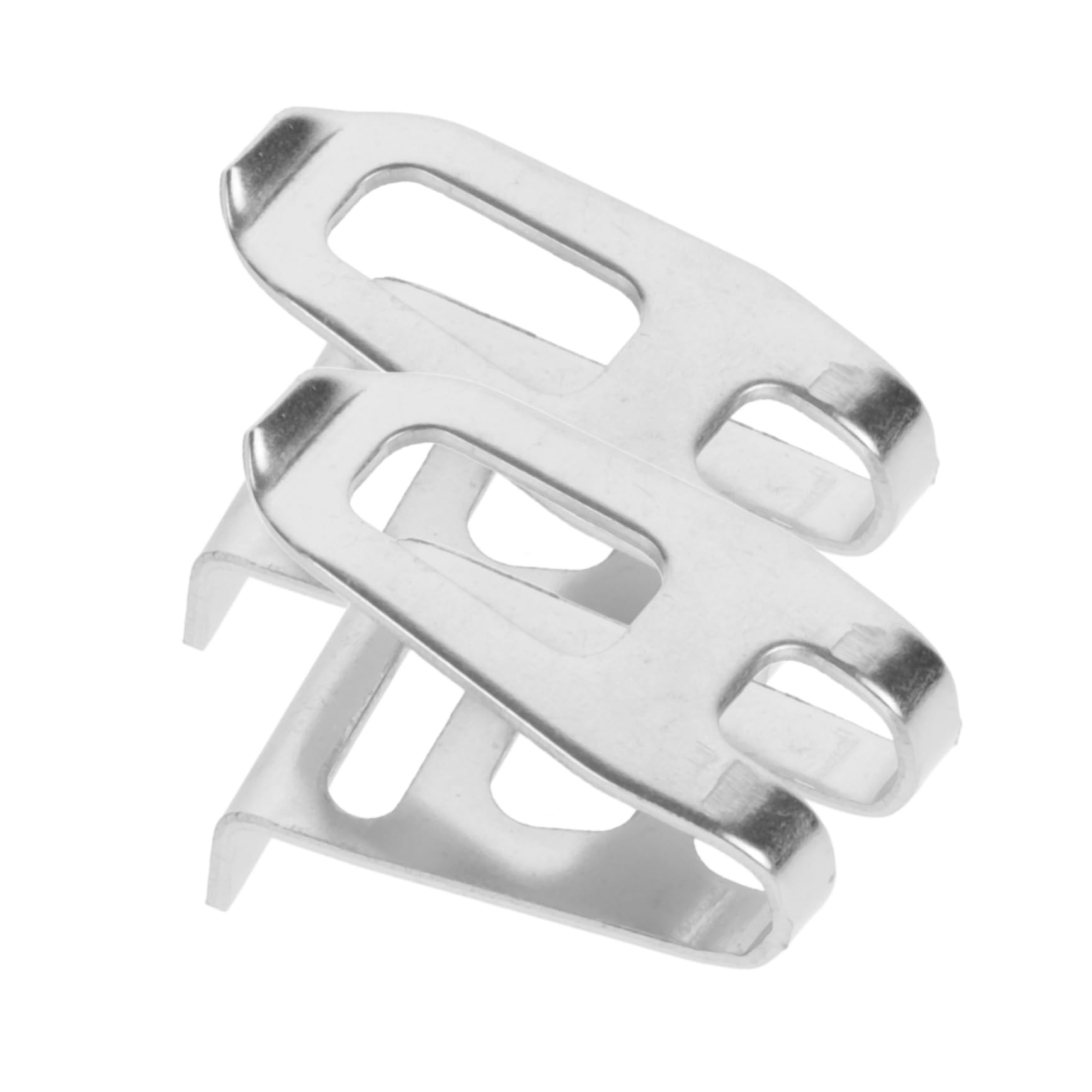 VILLCASE 2Pcs Stainless Steel Belt Tool Holder Hooks for Electric Drill Compact Drill Driver Organizer Easy Access Belt Clip for Power Tools Efficient Tool Belt Accessories