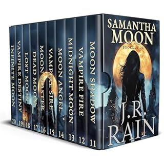 Samantha Moon: Books 11-20 Audiobook By J.R. Rain cover art
