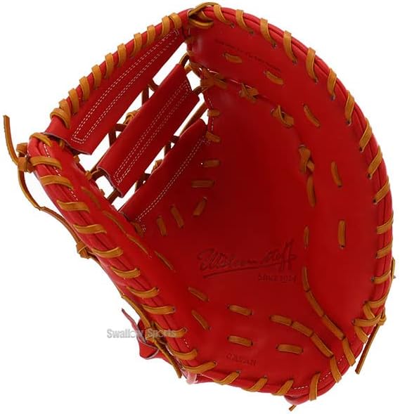 ウィルソンスタッフ 硬式ファーストミット 左投 Eオレンジ WTAHWS39W