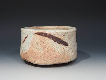 Amazon.co.jp: 加藤重高美しい色合い ≪ 志野茶碗 ≫ 共箱 加藤