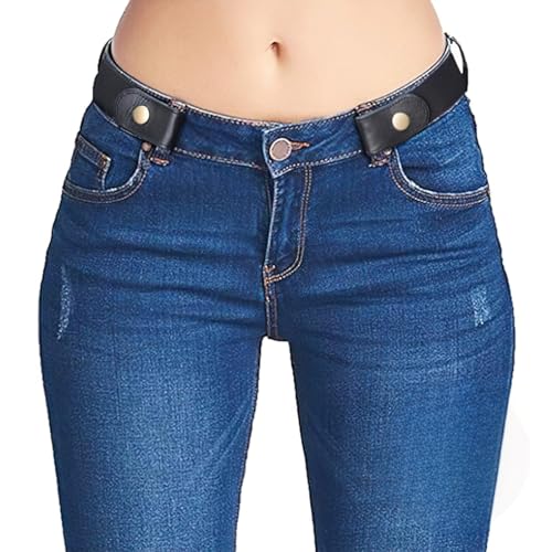 No Buckle Elastic Stretch Belts for Men and Women, Comfortable Invisible Belts for Jeans Pants2