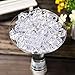 Jucoan 1000 PCS Fake Ice Cubes, 5 lbs 1 Inch Irregular Acrylic Crushed Ice Rocks, Artificial Crystals Diamond, Clear Acrylic Treasure Gems for Table Scatters, Vase Filler, Wedding Party Centerpieces
