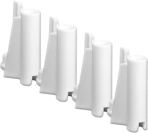 Conjunto de 4blanco Mid pieza Ring córner para cifras Toy CompanyFigura de acción