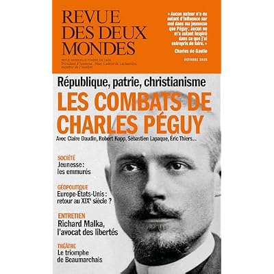 Revue des Deux Mondes octobre 2025