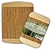 Da Vinci Natural Bamboo 2-Piece Cutting Board Set - 0.7" Thick, Large 15.7"x 11.8" and 11.8"x 7.9" Boards