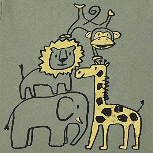 Image of The Children's Place Baby Toddler Boy Short Sleeve Graphic T-Shirt 2-Pack