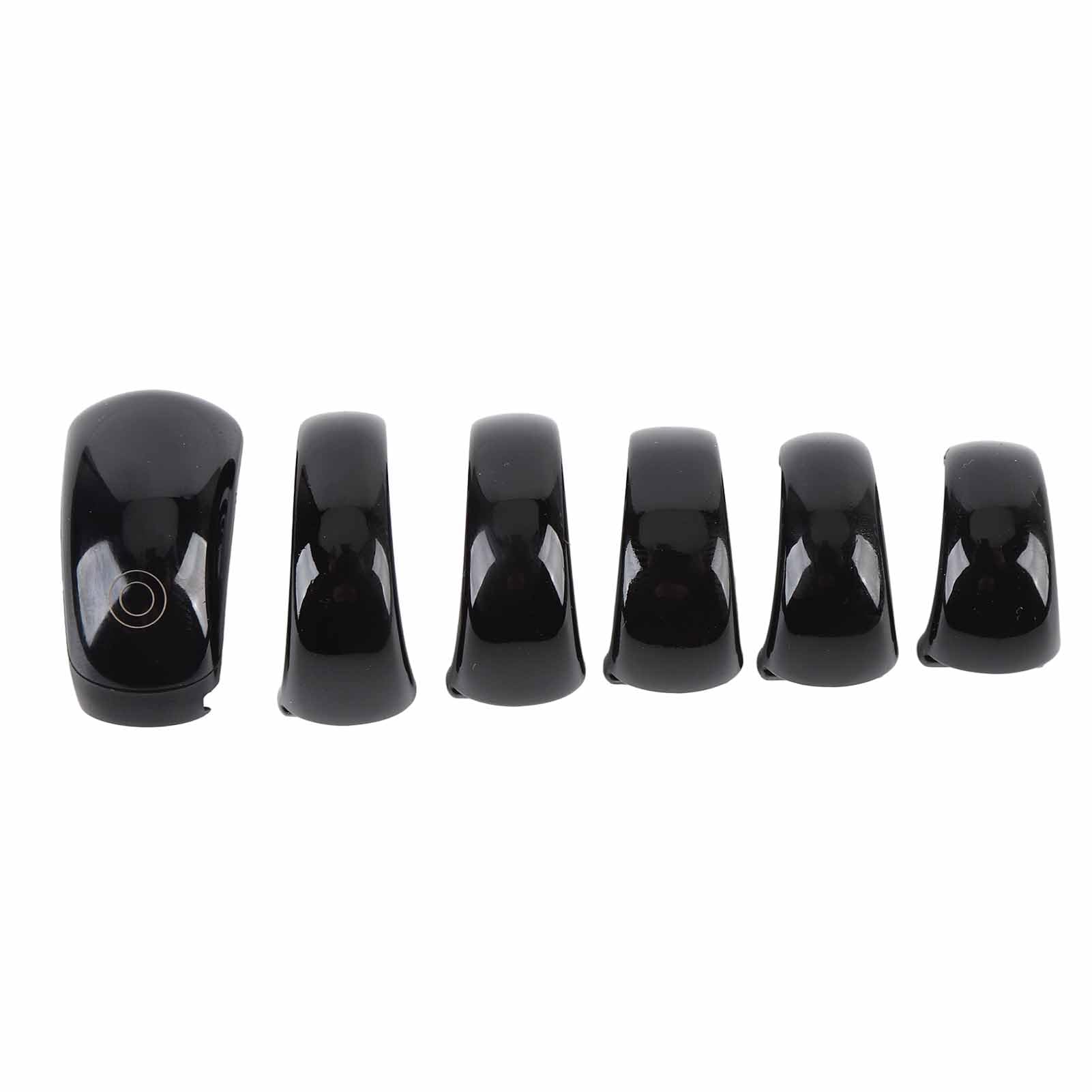 ZIZEV Smart Rings, Digital Display Counter Adjustable Ring Finger Counter with Size, 7 Days Battery Life, 5 Different Rings, APP Support, IP68 Rating Water Proof for Muslims (Black)