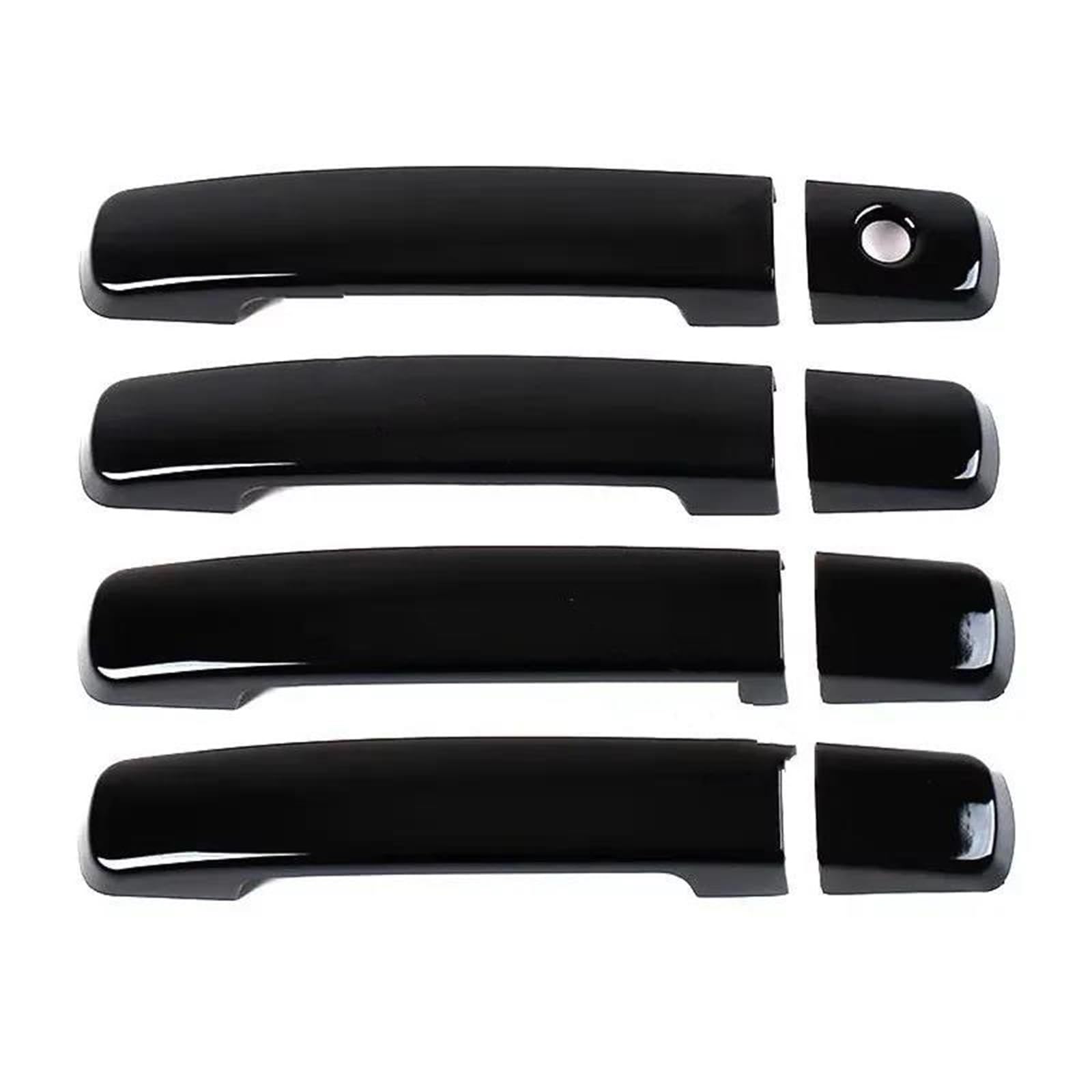 YSDSLS Sleek Door Handle Chrome Door Handle Protective Covering Cover Trim Car Accessories for Nissan for Qashqai J10 2007 2008~2015