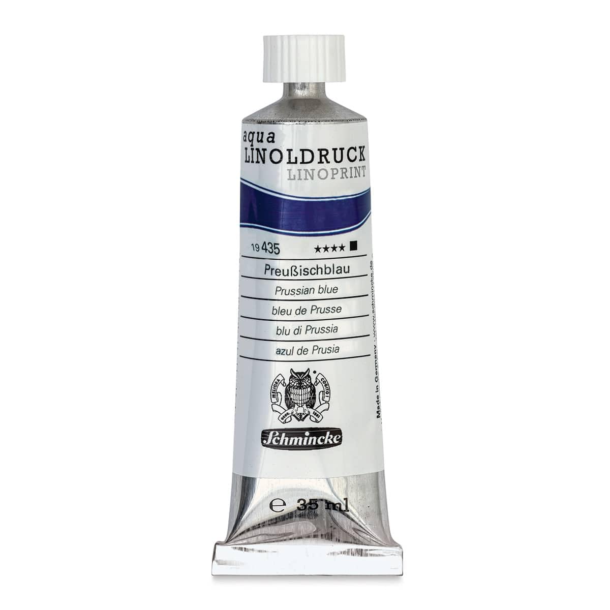 Schmincke Blue Linoprint Colour 35Ml Prussian