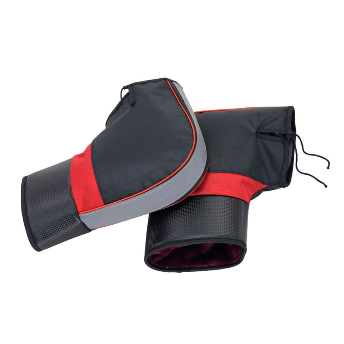 PJKKawesome Motorcycle Handle Mittens Windproof Motorcycle Handlebar Gloves Waterproof Winter Warmer Muffs Handlebar Motorcycle Scooter Bike Gloves Material Hand Muffs 1pair, Black