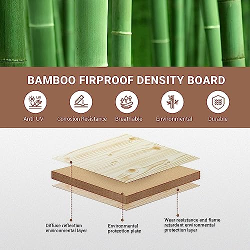 KingCamp-Bamboo-Folding-Table-Environmental-Camping-Table-with-Adjustable-Height-Aluminum-Legs-Heavy-Duty-4-Folds-Portable-Camp-Tables-for-Travel-Picnic-Party-Beach-1-2-People