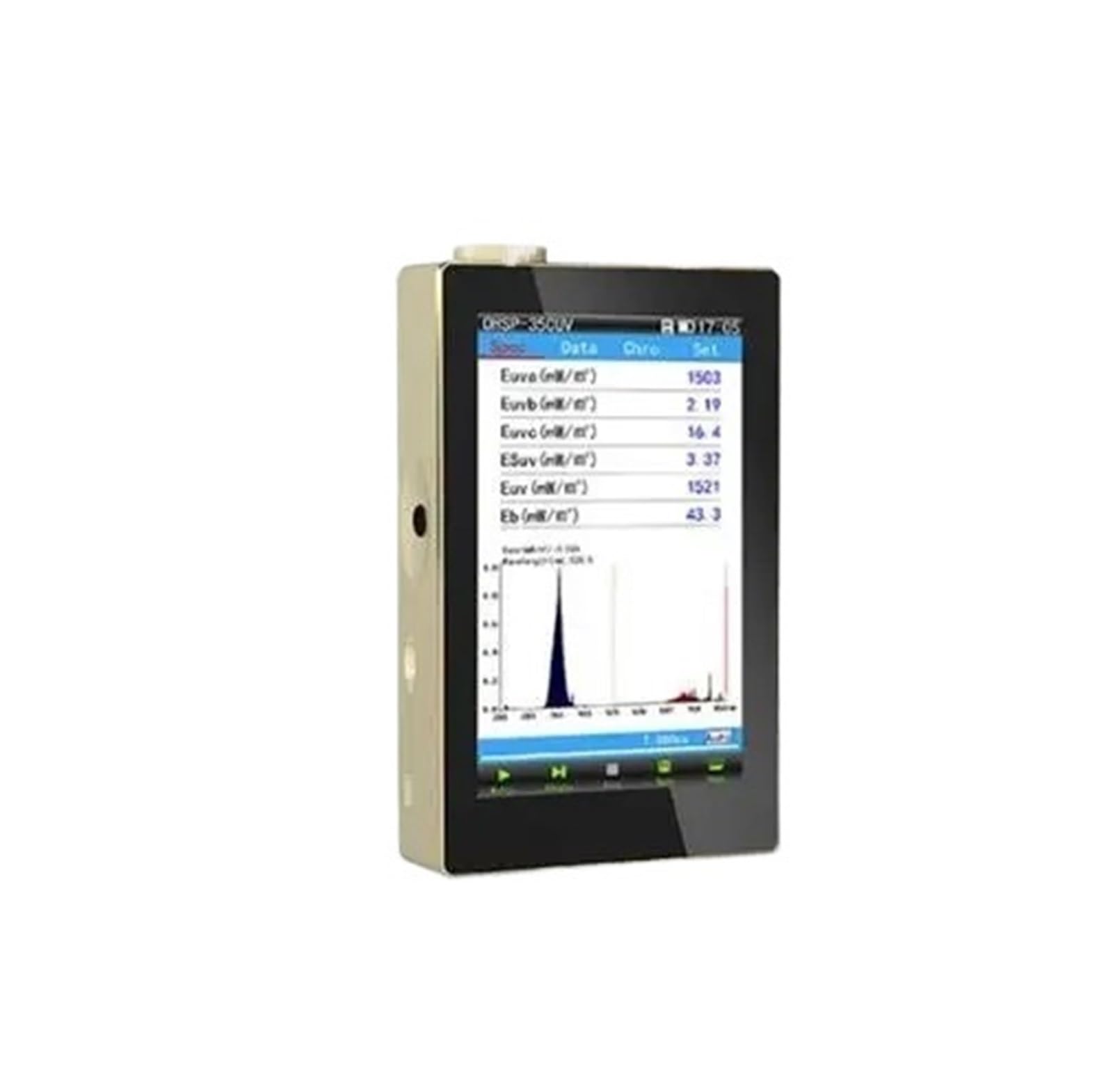 Medidor UV, ESPECTRÓMETRO DE LUZ MEDICIÓN UV 230-850 nm OHSP-350UV PROBADOR UVA UVB con diseño fácil de usar