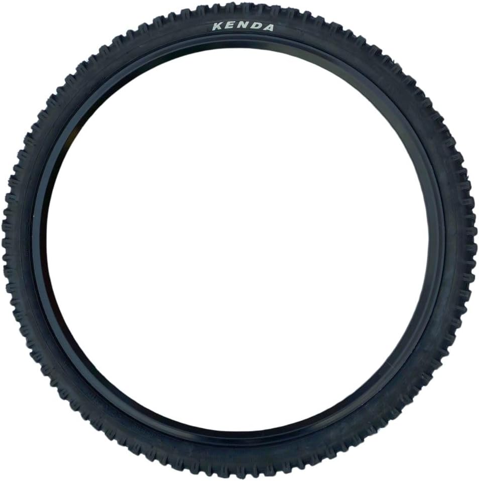 Kenda K816 Aggressive MTB Wire Bead Bicycle Tire, Black Skin, 26-Inch x 2.10-Inch