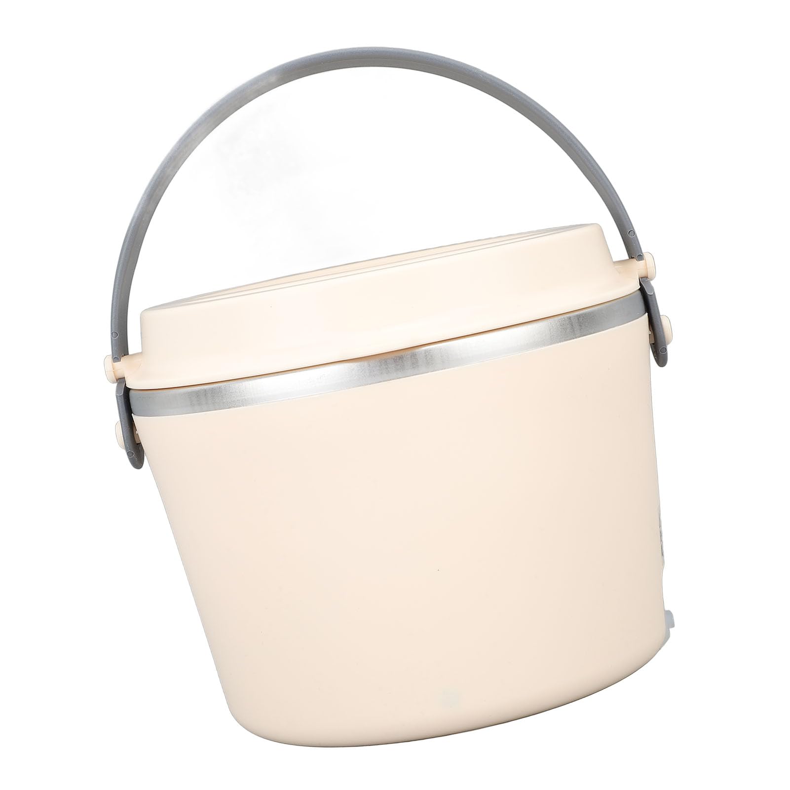 Ejoyous Lunch Box Elettrico per Auto, Lunch Box Riscaldato in Acciaio Inossidabile 304 per Auto, 1.2L 48W 158°F 360° Scaldavivande Portatile Lavabile con Riscaldamento Anche per Studenti di Lavoro