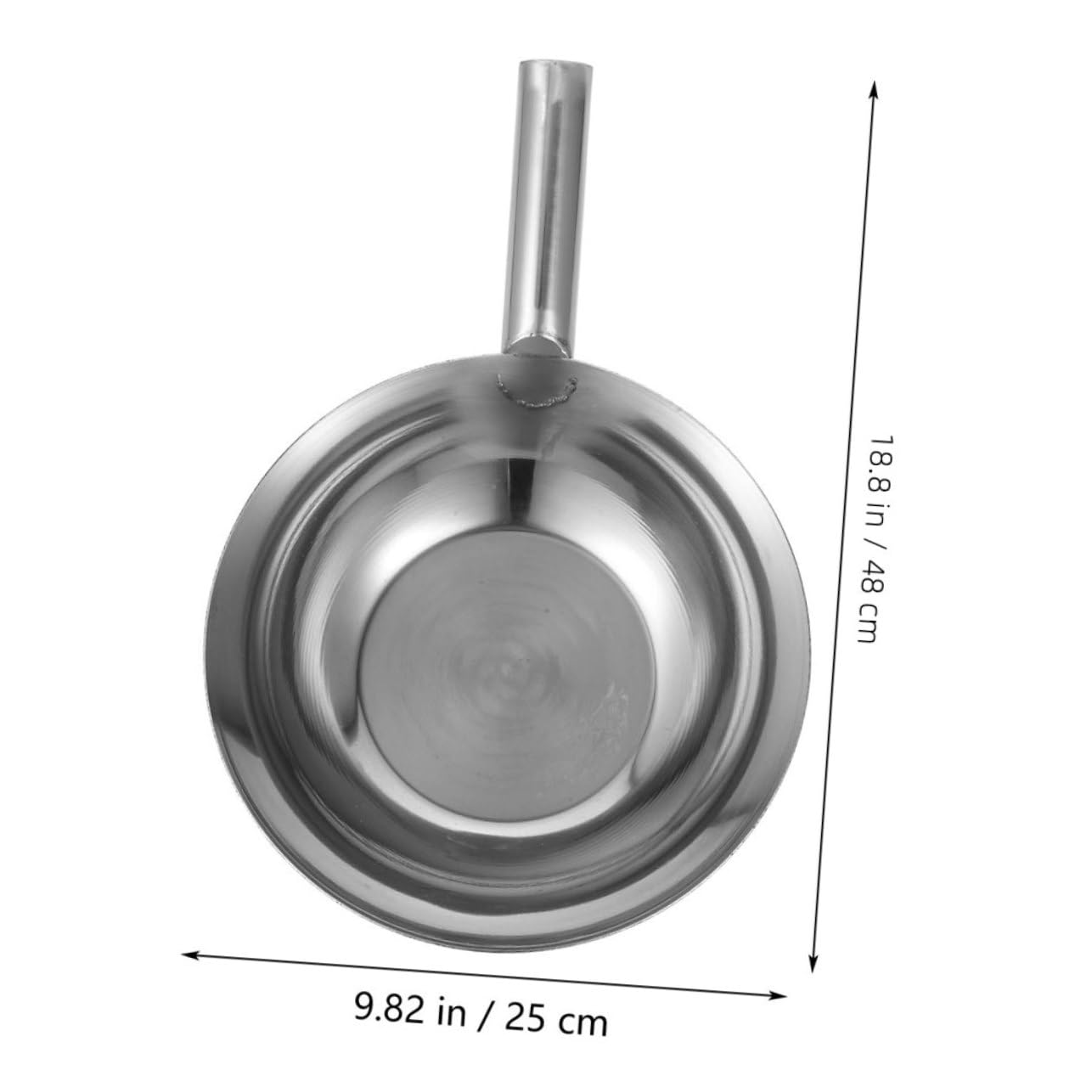ABOOFAN Suppenkelle Robustes Küchenzubehör Edelstahl und Dicker Konstruktion mit Langem Griff Multifunktionale Wasserkelle für Zuhause für Haushalt und Küche