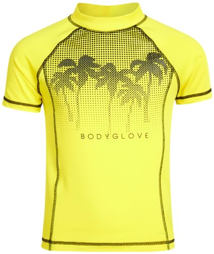 Image of Body Glove Boys Swim Set - 4 Piece UPF 50+ Swim Trunks and Rash Guard for Boys Kids Swimwear Set (Sizes: 4-12)