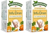 Hornimans Infu Dren | Infusión con con Ginkgo Biloba y Cola de Caballo 100% Natural | 20 bolsitas | Sin Teína (Paquete de 2)