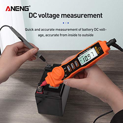 ULTECHNOVO Caneta Multá­metro Digital Caneta de Medição de Tensão de Corrente Portátil de Alta Preci