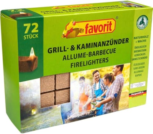 Favorit Anzünder für Grill, Kamin; Echtholz und Wachs...