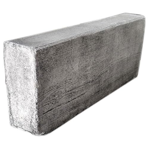 EL Carmen BORDILLO para Jardin Imitacion Madera Gris 50X20X8