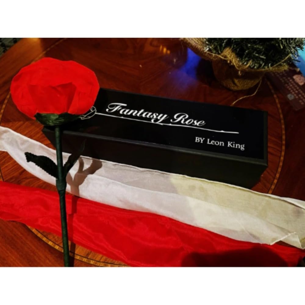 ZQION Fantasy Rose Stage Trucchi Magici Romantici Puntelli Magici Classico Fiore Magia Spettacolo Commedia Giochi di partito Mago Illusioni Professionali