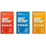 R.E.D.D. Bar, Vegan Protein Bar, Low Sugar & Gluten-Free, Variety Pack 1, 18 Bars