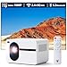 WiFi/WLAN günstig Kaufen-Mini Beamer,Full HD 1080P Projektor, 5G WiFi Bluetooth Outdoor Beamer, 15000 Lumens Heimkino Projector, 300