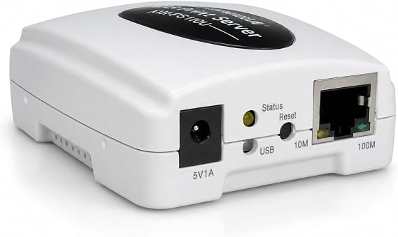 X-MEDIA XM-PS110U 1-Port 10/100Mbps Fast Ethernet USB Print Server | USB 2.0 Port Network Print Server