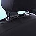 CAR PASS Line Rider Sporty Cloth 11PCS Universal Fit Car Seat Cover -100% Breathable with 5mm Composite Sponge Inside,Airbag Compatible,3zipper Bench(Full Set, Black and Mint)