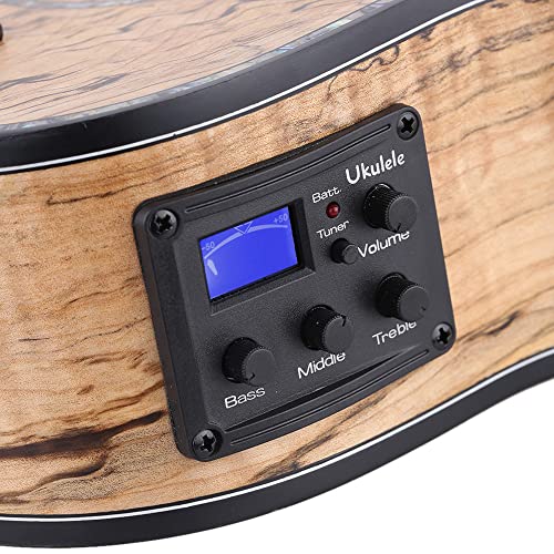 summina Ukulélé Hawaii 61 cm en bois mort, matériau rare, avec LED EQ, bord en coquillage de bœuf, sillet à 4 cordes - Les Beatles, Paul McCartney, John Lennon, RIngo Starr, George Harrison summina Ukulélé Hawaii 61 cm en bois mort, matériau rare, avec LED EQ, bord en coquillage de bœuf, sillet à 4 cordes – Image 5