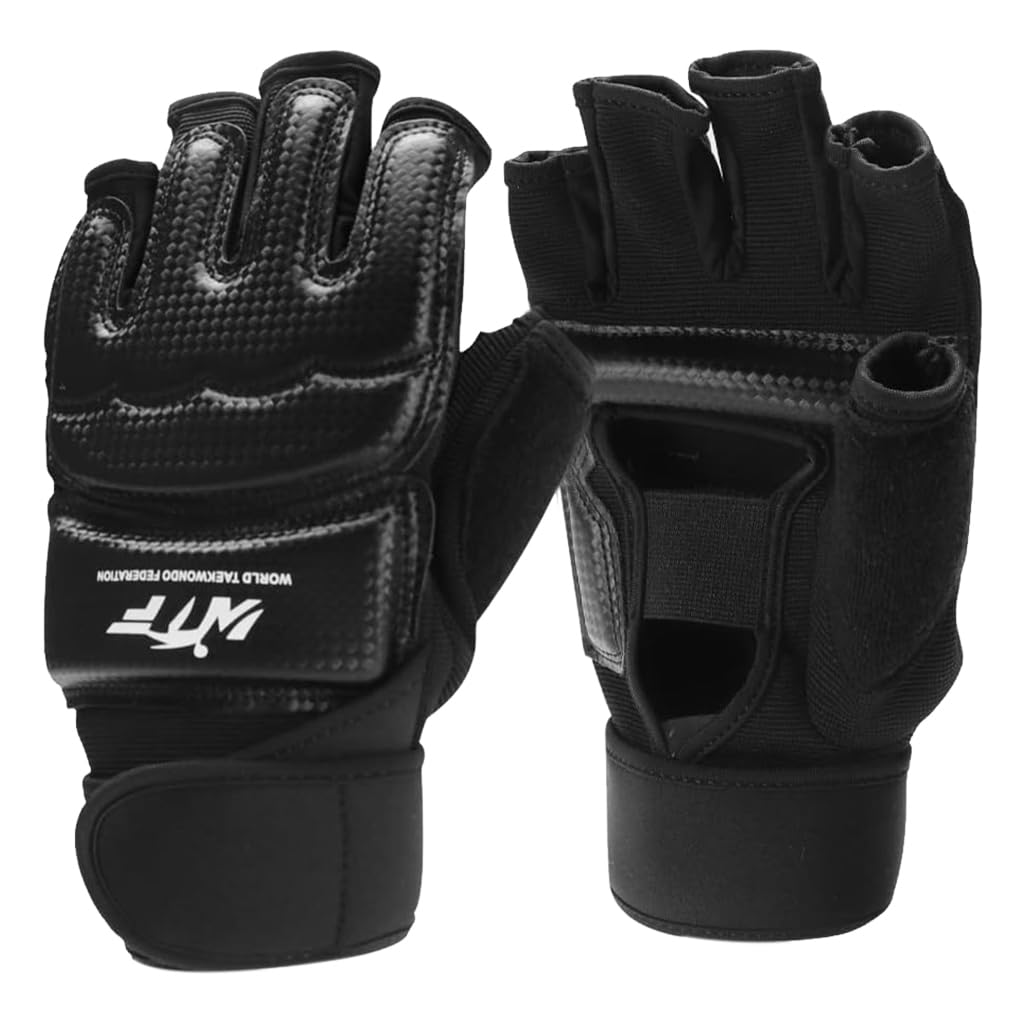 Proberos® Boxing Gloves Thai Boxing Fingerless Gloves Training Gloves with Wrist Band Finger Knuckle Protection Martial Art Training Gloves Fitness Gloves, M, Suitable Palm Circumference 18cm (B0D2ZMNZMW) Amazon Price History, Amazon Price Tracker